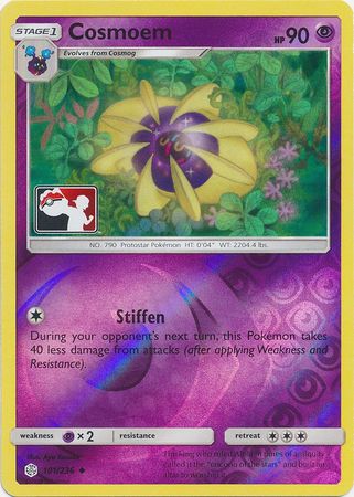 Cosmoem (101/236) (Pokemon Club Special Print) [Sun & Moon: Cosmic Eclipse] - Comfy Hobbies
