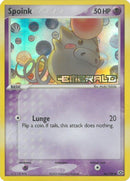 Spoink (66/106) (Stamped) [EX: Emerald] - Comfy Hobbies