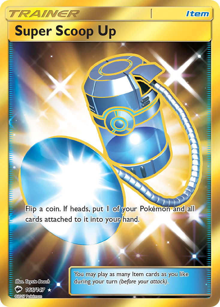 Super Scoop Up (166/147) [Sun & Moon: Burning Shadows] - Comfy Hobbies
