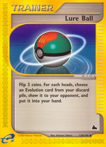 Lure Ball (128/144) [Skyridge] - Comfy Hobbies