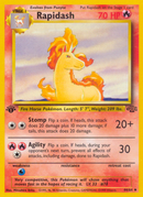 Rapidash (44/64) [Jungle 1st Edition] - Comfy Hobbies