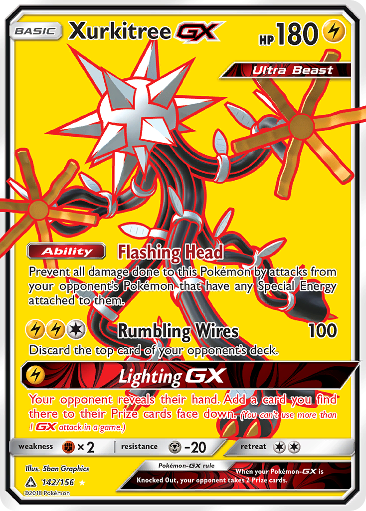 Xurkitree GX (142/156) [Sun & Moon: Ultra Prism] - Comfy Hobbies