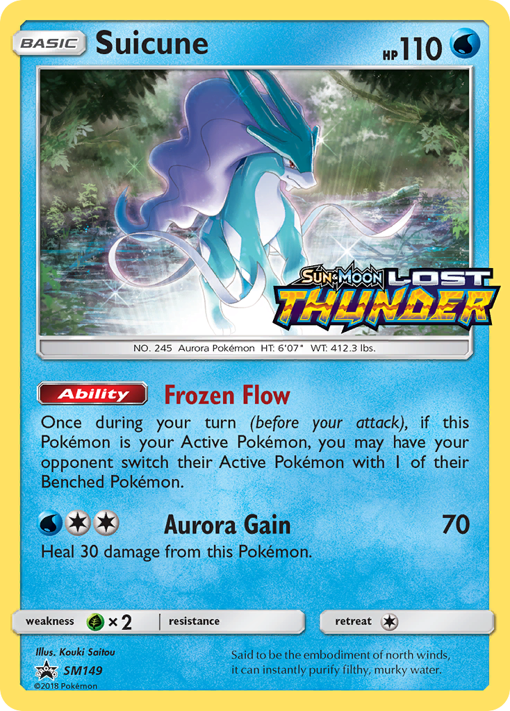 Suicune (SM149) [Sun & Moon: Black Star Promos] - Comfy Hobbies