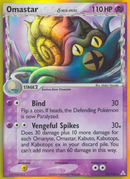 Omastar (13/110) (Delta Species) [EX: Holon Phantoms] - Comfy Hobbies