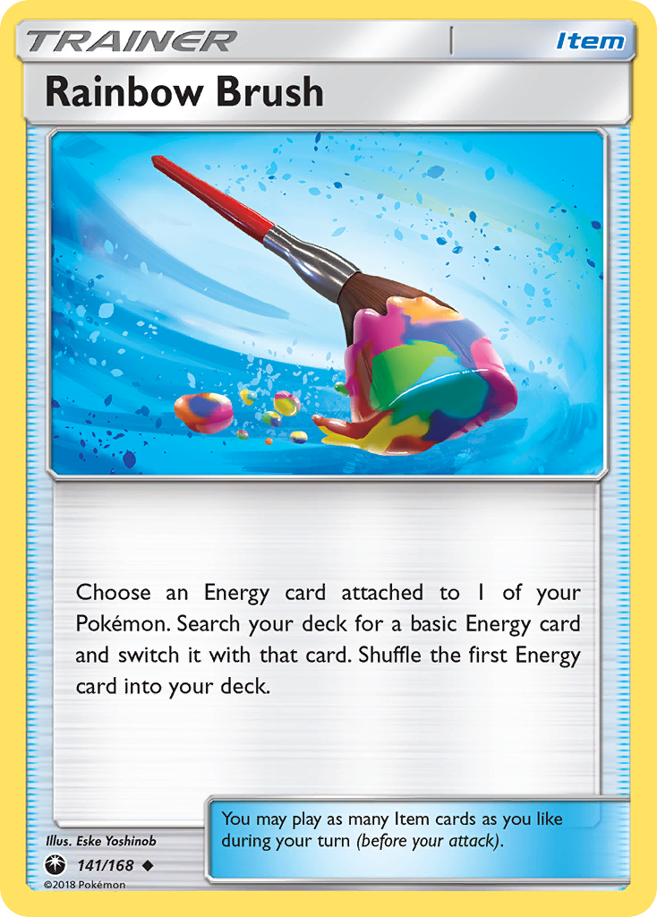 Rainbow Brush (141/168) [Sun & Moon: Celestial Storm] - Comfy Hobbies