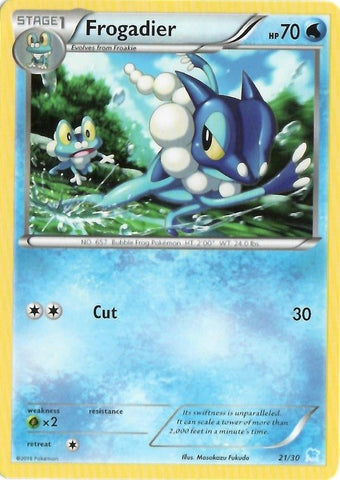 Frogadier (21/30) [XY: Trainer Kit 3 - Suicune] - Comfy Hobbies