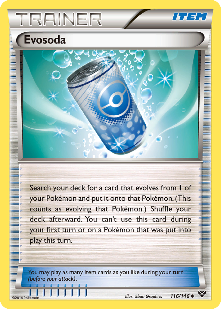 Evosoda (116/146) [XY: Base Set] - Comfy Hobbies
