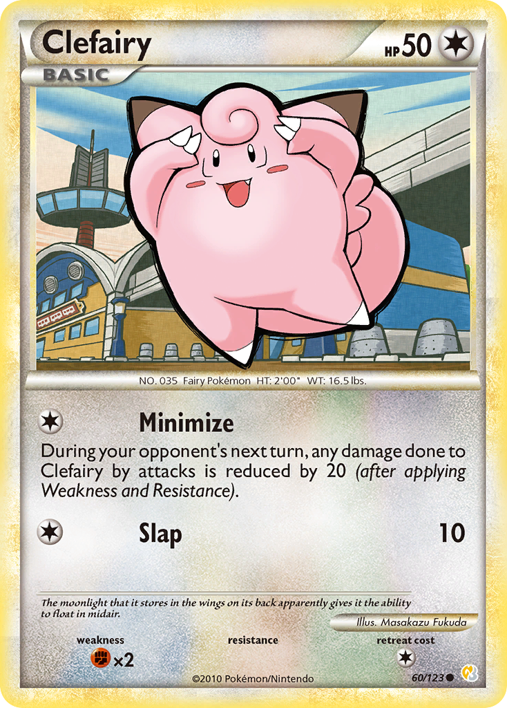 Clefairy (60/123) [HeartGold & SoulSilver: Base Set] - Comfy Hobbies