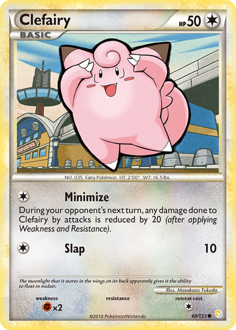 Clefairy (60/123) [HeartGold & SoulSilver: Base Set] - Comfy Hobbies