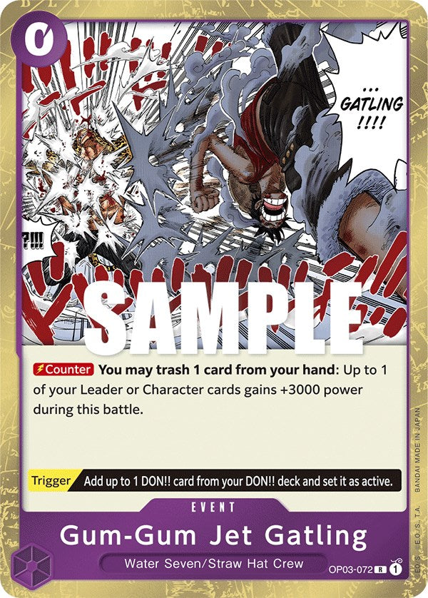 Gum-Gum Jet Gatling [Pillars of Strength] - Comfy Hobbies