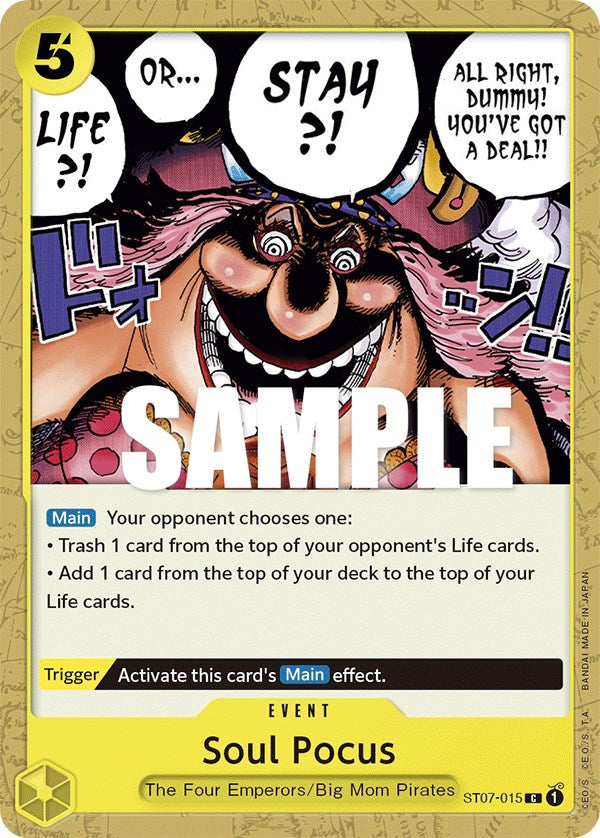 Soul Pocus [Starter Deck: Big Mom Pirates] - Comfy Hobbies