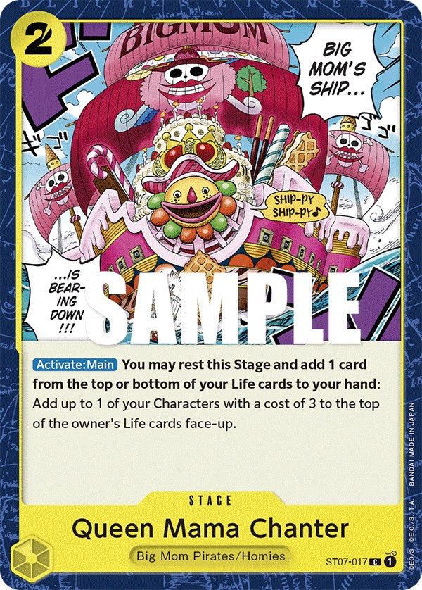 Queen Mama Chanter [Starter Deck: Big Mom Pirates] - Comfy Hobbies