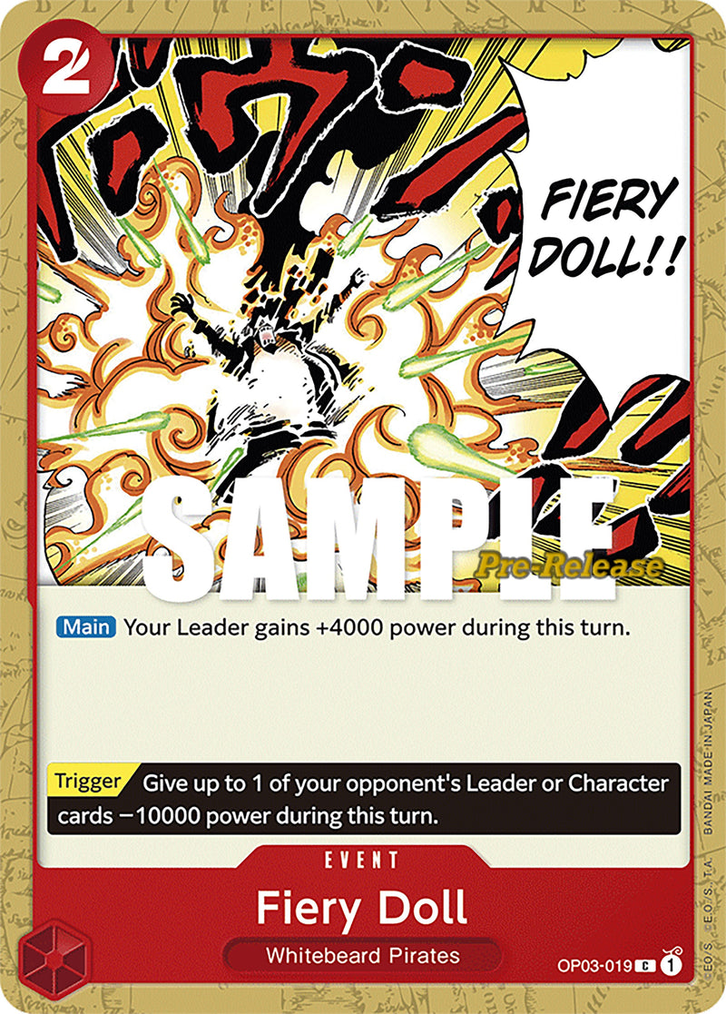 Fiery Doll [Pillars of Strength Pre-Release Cards] - Comfy Hobbies