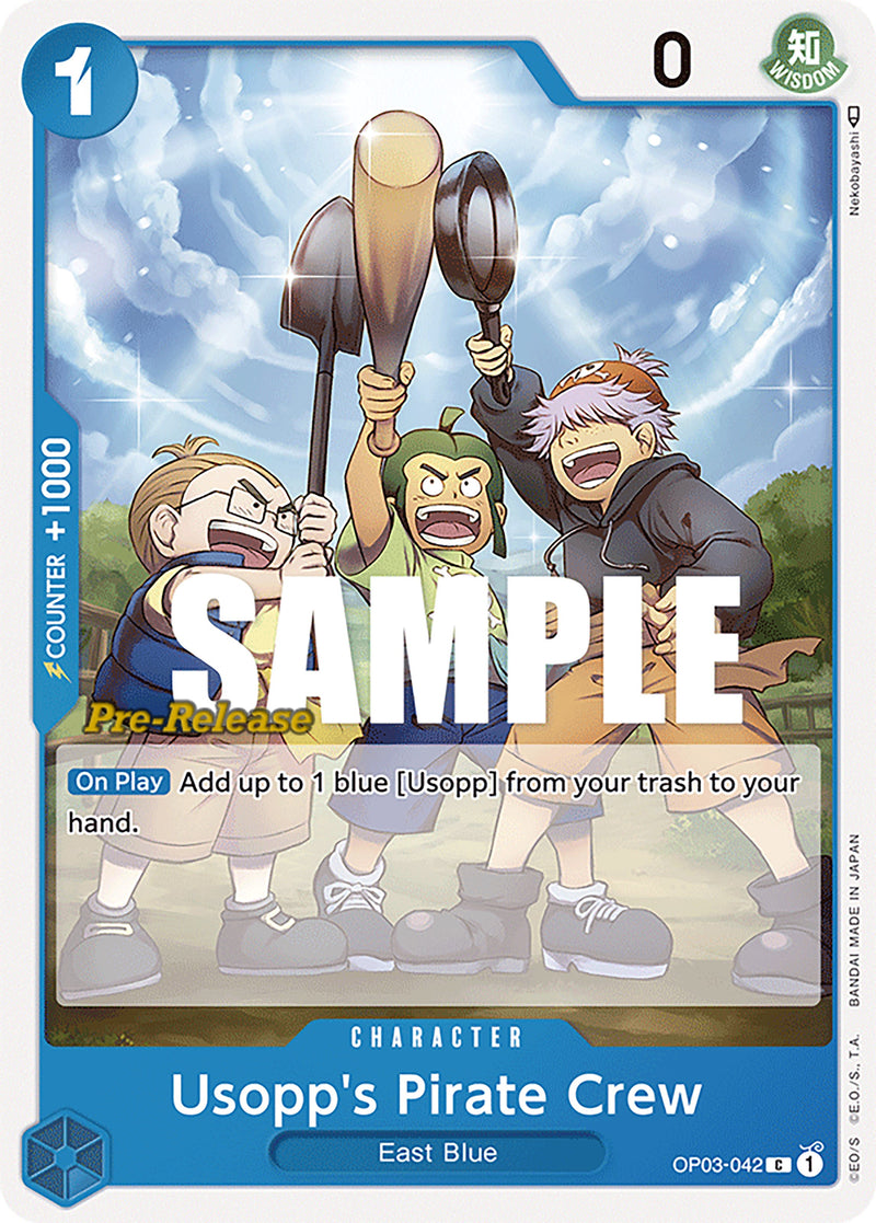 Usopp's Pirate Crew [Pillars of Strength Pre-Release Cards] - Comfy Hobbies