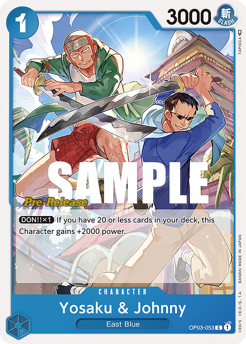 Yosaku & Johnny [Pillars of Strength Pre-Release Cards] - Comfy Hobbies