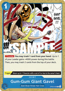 Gum-Gum Giant Gavel [Pillars of Strength Pre-Release Cards] - Comfy Hobbies