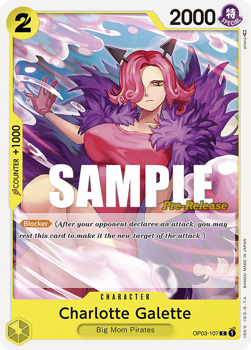 Charlotte Galette [Pillars of Strength Pre-Release Cards] - Comfy Hobbies