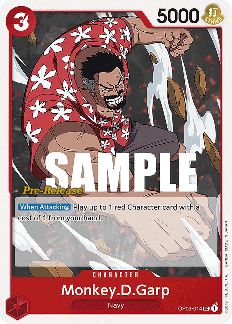 Monkey.D.Garp [Pillars of Strength Pre-Release Cards] - Comfy Hobbies