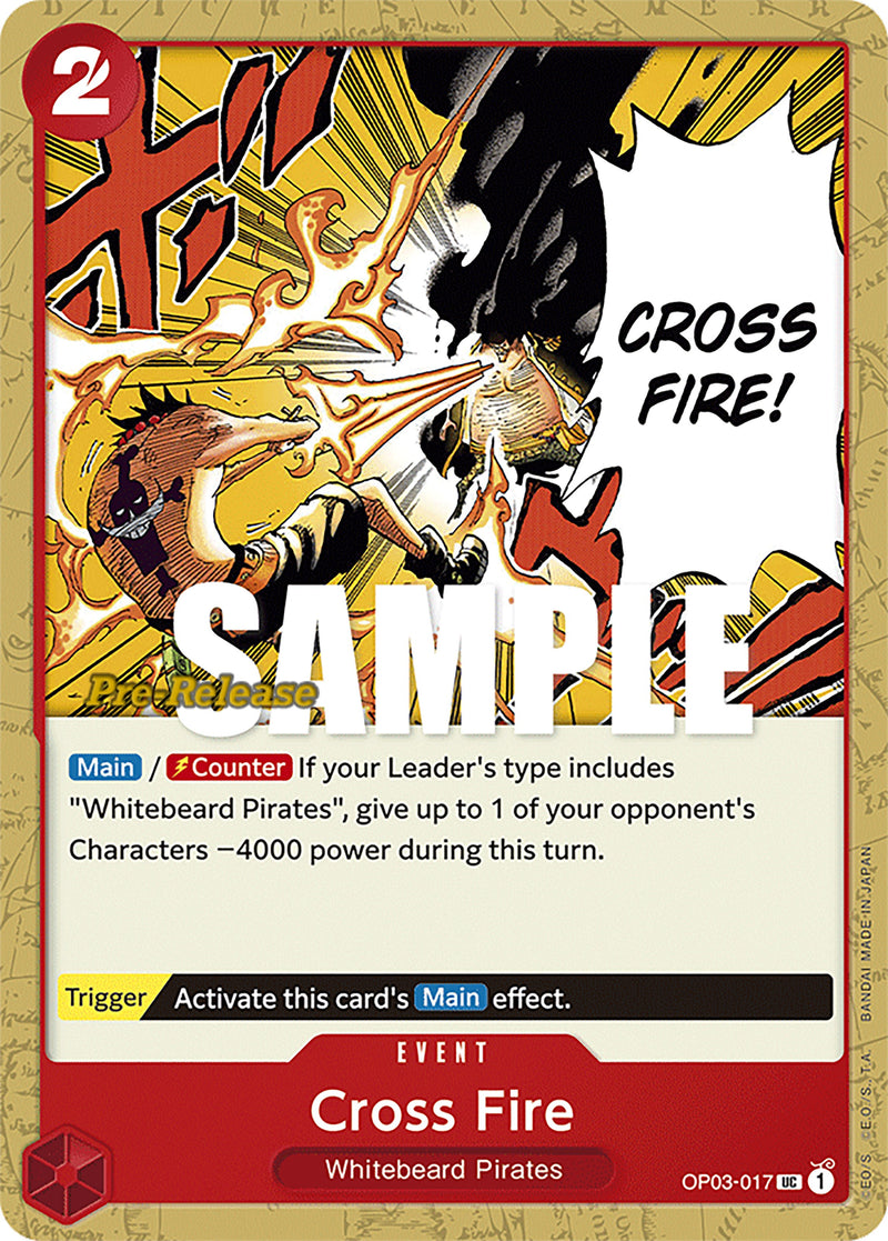 Cross Fire [Pillars of Strength Pre-Release Cards] - Comfy Hobbies