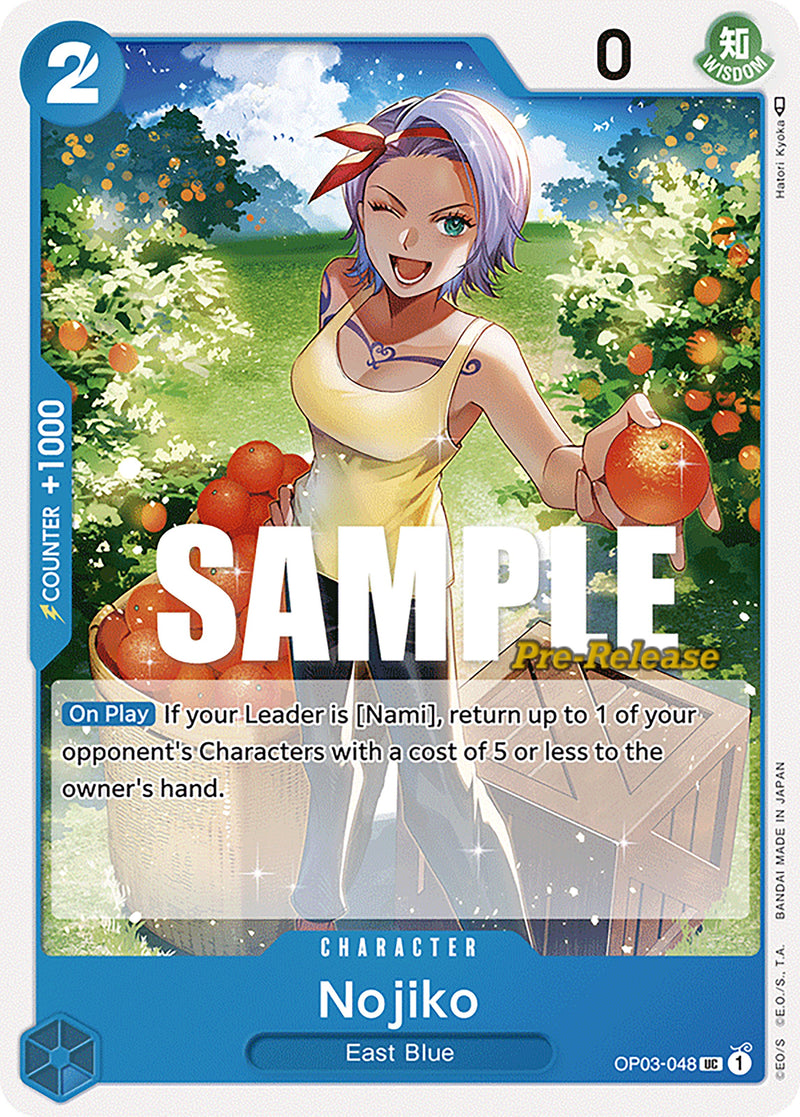 Nojiko [Pillars of Strength Pre-Release Cards] - Comfy Hobbies