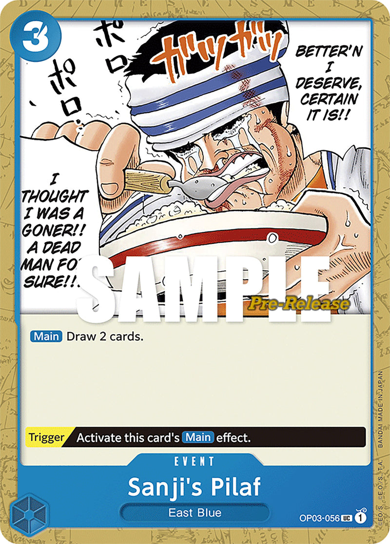 Sanji's Pilaf [Pillars of Strength Pre-Release Cards] - Comfy Hobbies