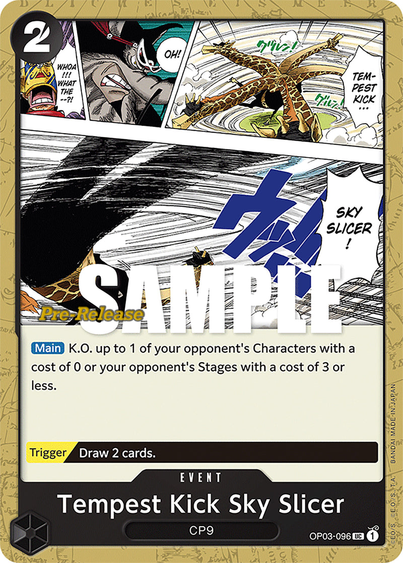 Tempest Kick Sky Slicer [Pillars of Strength Pre-Release Cards] - Comfy Hobbies