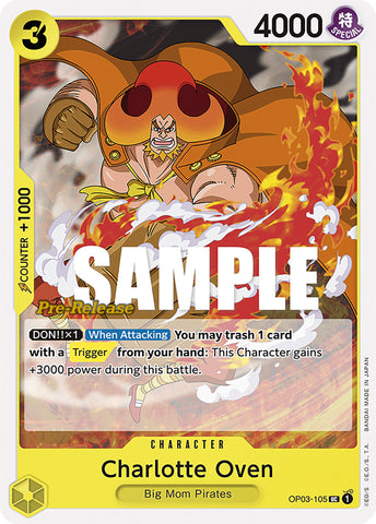 Charlotte Oven [Pillars of Strength Pre-Release Cards] - Comfy Hobbies
