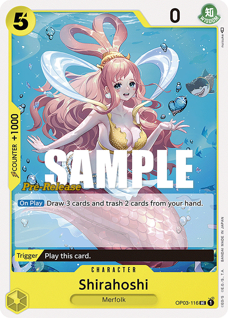 Shirahoshi [Pillars of Strength Pre-Release Cards] - Comfy Hobbies