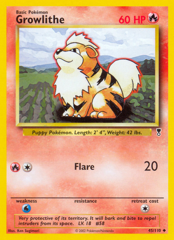 Growlithe (45/110) [Legendary Collection] - Comfy Hobbies