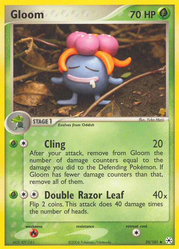 Gloom (35/101) [EX: Hidden Legends] - Comfy Hobbies