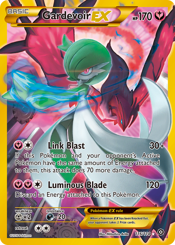 Gardevoir EX (116/114) [XY: Steam Siege] - Comfy Hobbies