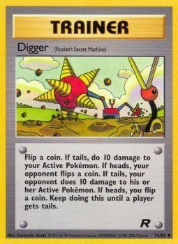 Digger (75/82) [Team Rocket Unlimited] - Comfy Hobbies