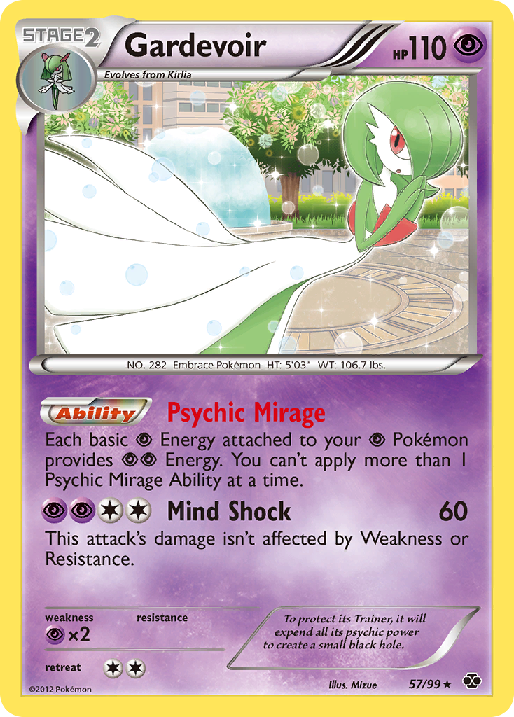 Gardevoir (57/99) [Black & White: Next Destinies] - Comfy Hobbies