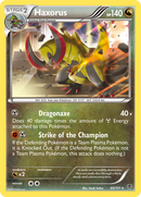 Haxorus (69/101) [Black & White: Plasma Blast] - Comfy Hobbies