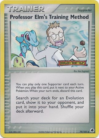 Professor Elm's Training Method (79/101) (Stamped) [EX: Dragon Frontiers] - Comfy Hobbies