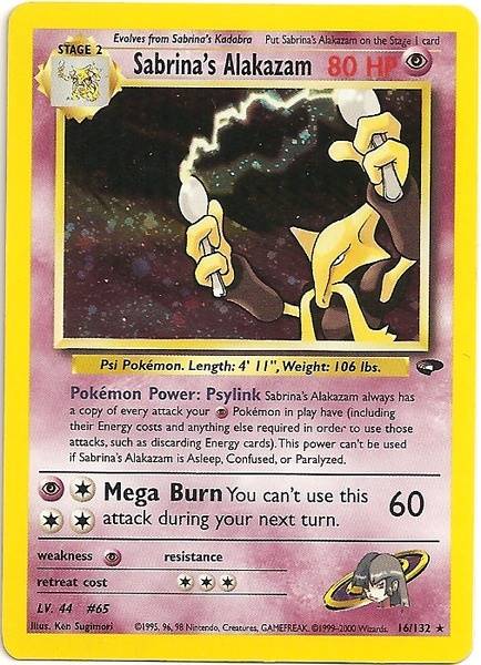Sabrina's Alakazam (16/132) [Gym Challenge Unlimited] - Comfy Hobbies