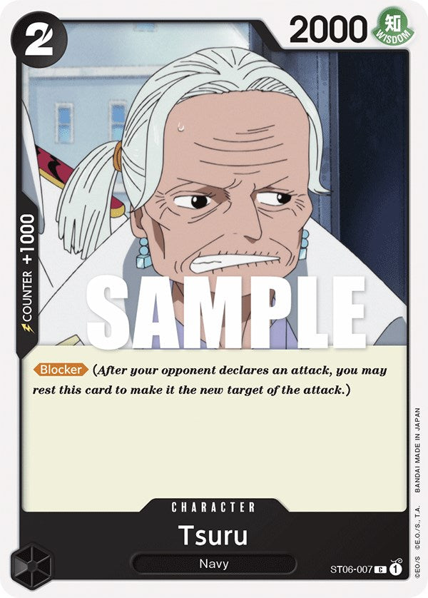 Tsuru [Starter Deck: Absolute Justice] - Comfy Hobbies