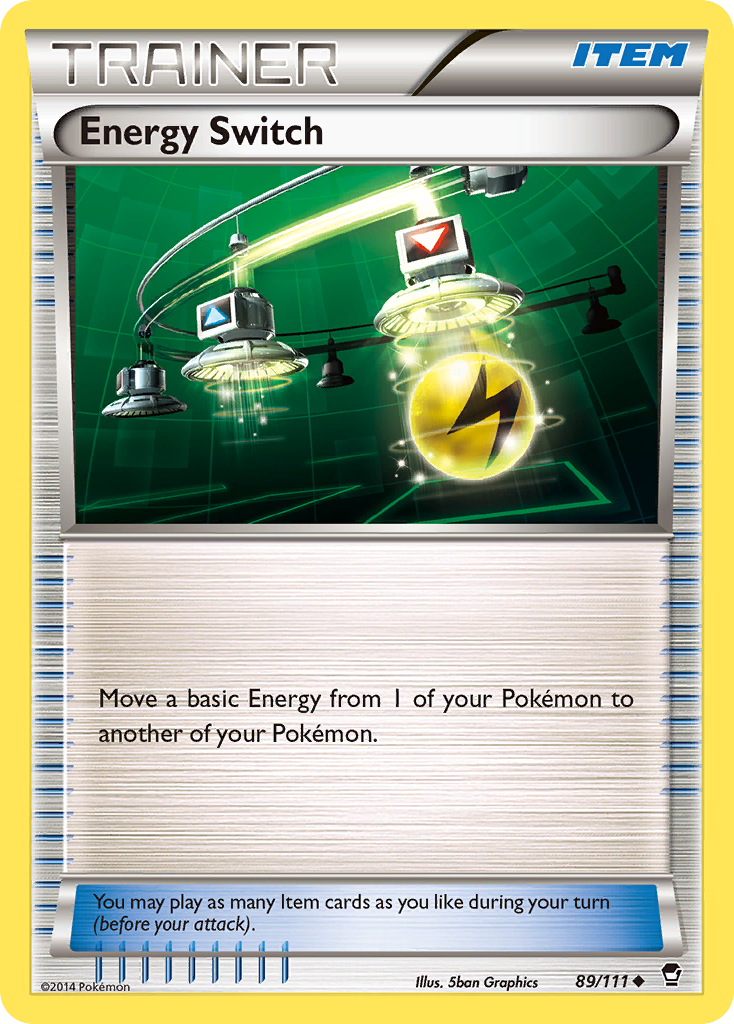 Energy Switch (89/111) [XY: Furious Fists] - Comfy Hobbies