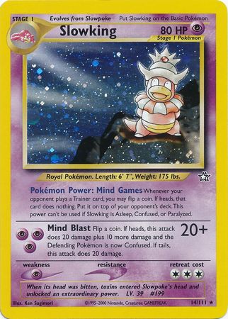 Slowking (14/111) [Neo Genesis Unlimited] - Comfy Hobbies