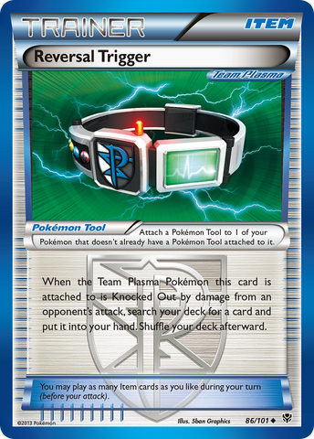 Reversal Trigger (86/101) [Black & White: Plasma Blast] - Comfy Hobbies