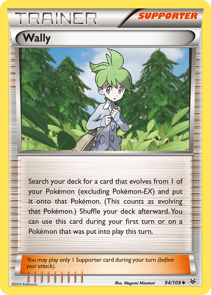 Wally (94/108) [XY: Roaring Skies] - Comfy Hobbies