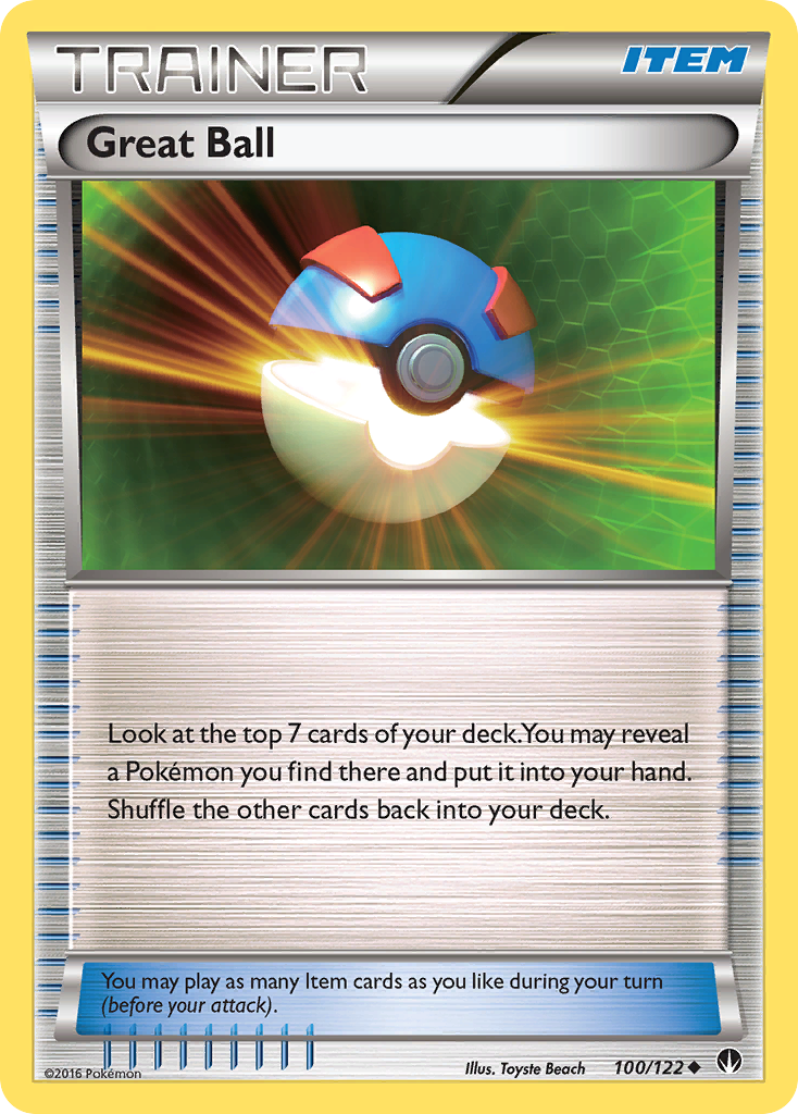 Great Ball (100/122) [XY: BREAKpoint] - Comfy Hobbies