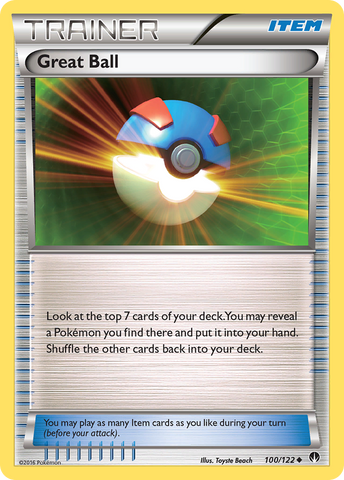 Great Ball (100/122) [XY: BREAKpoint] - Comfy Hobbies