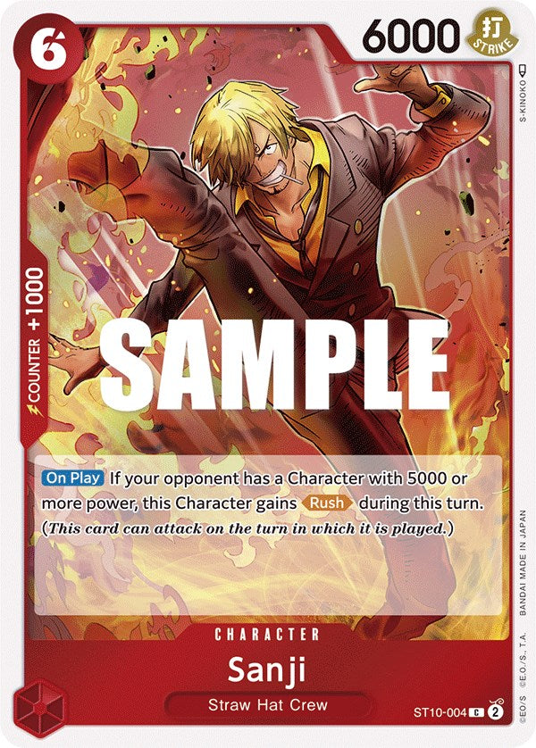 Sanji [Ultimate Deck - The Three Captains] - Comfy Hobbies