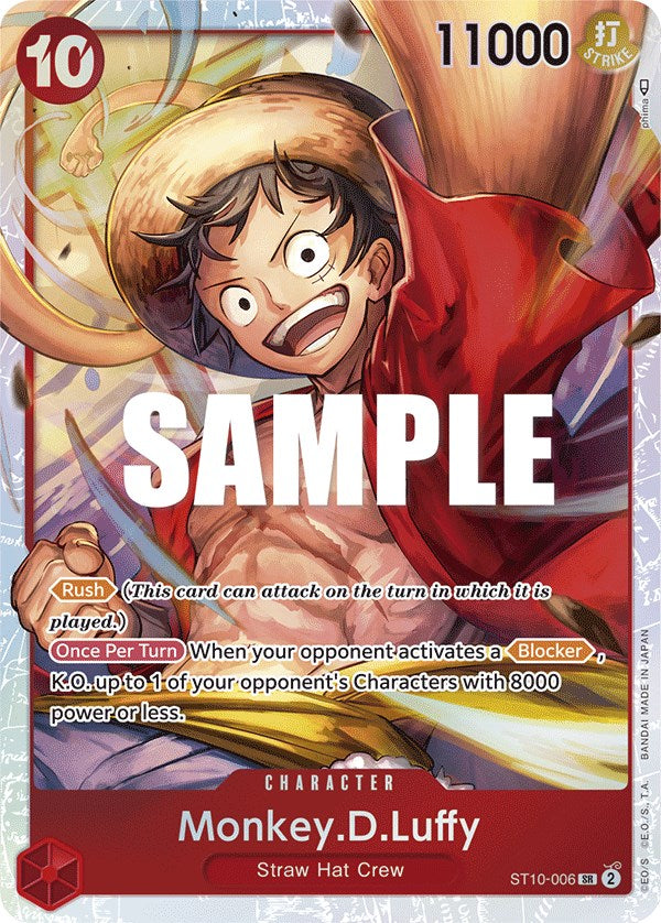 Monkey.D.Luffy [Ultimate Deck - The Three Captains] - Comfy Hobbies