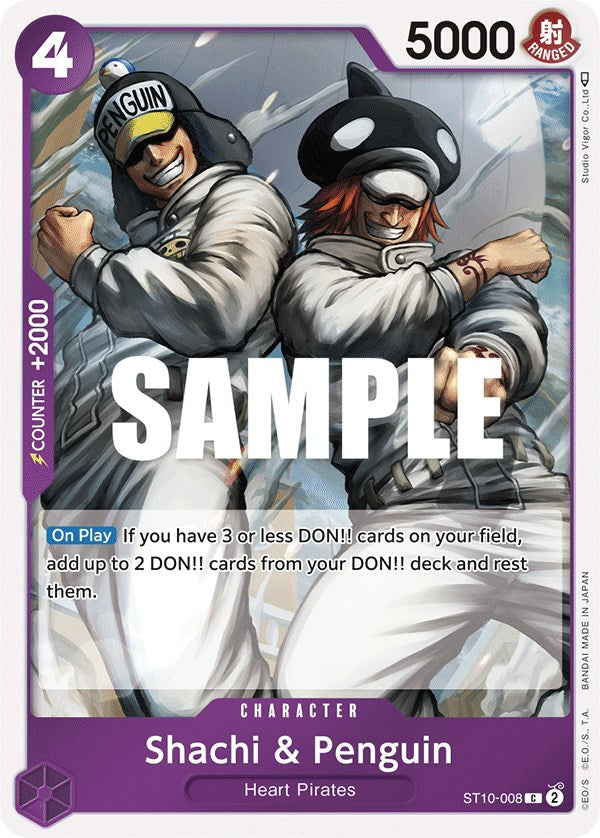 Shachi & Penguin [Ultimate Deck - The Three Captains] - Comfy Hobbies