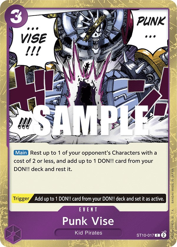 Punk Vise [Ultimate Deck - The Three Captains] - Comfy Hobbies