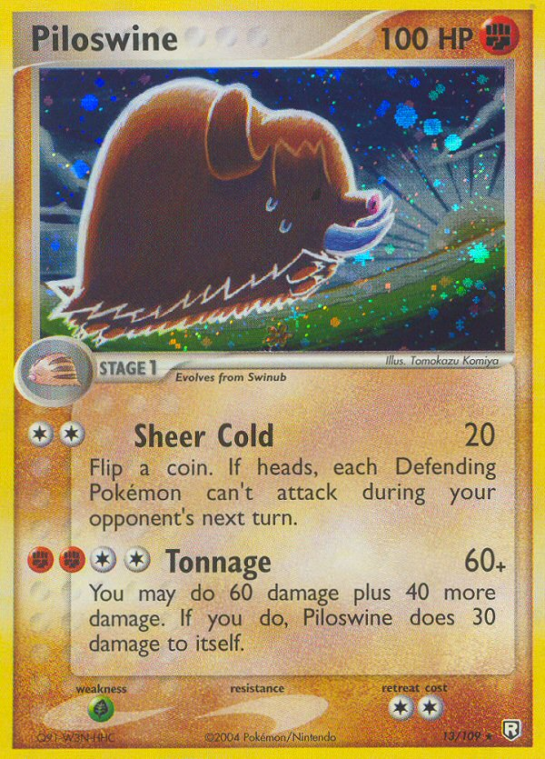 Piloswine (13/109) [EX: Team Rocket Returns] - Comfy Hobbies