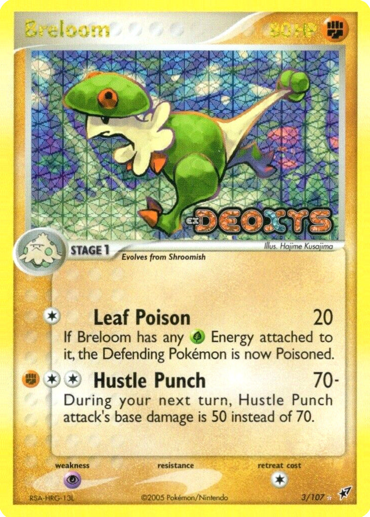 Breloom (3/107) (Stamped) [EX: Deoxys] - Comfy Hobbies