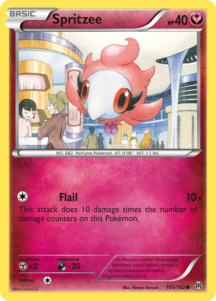 Spritzee (105/162) [XY: BREAKthrough] - Comfy Hobbies